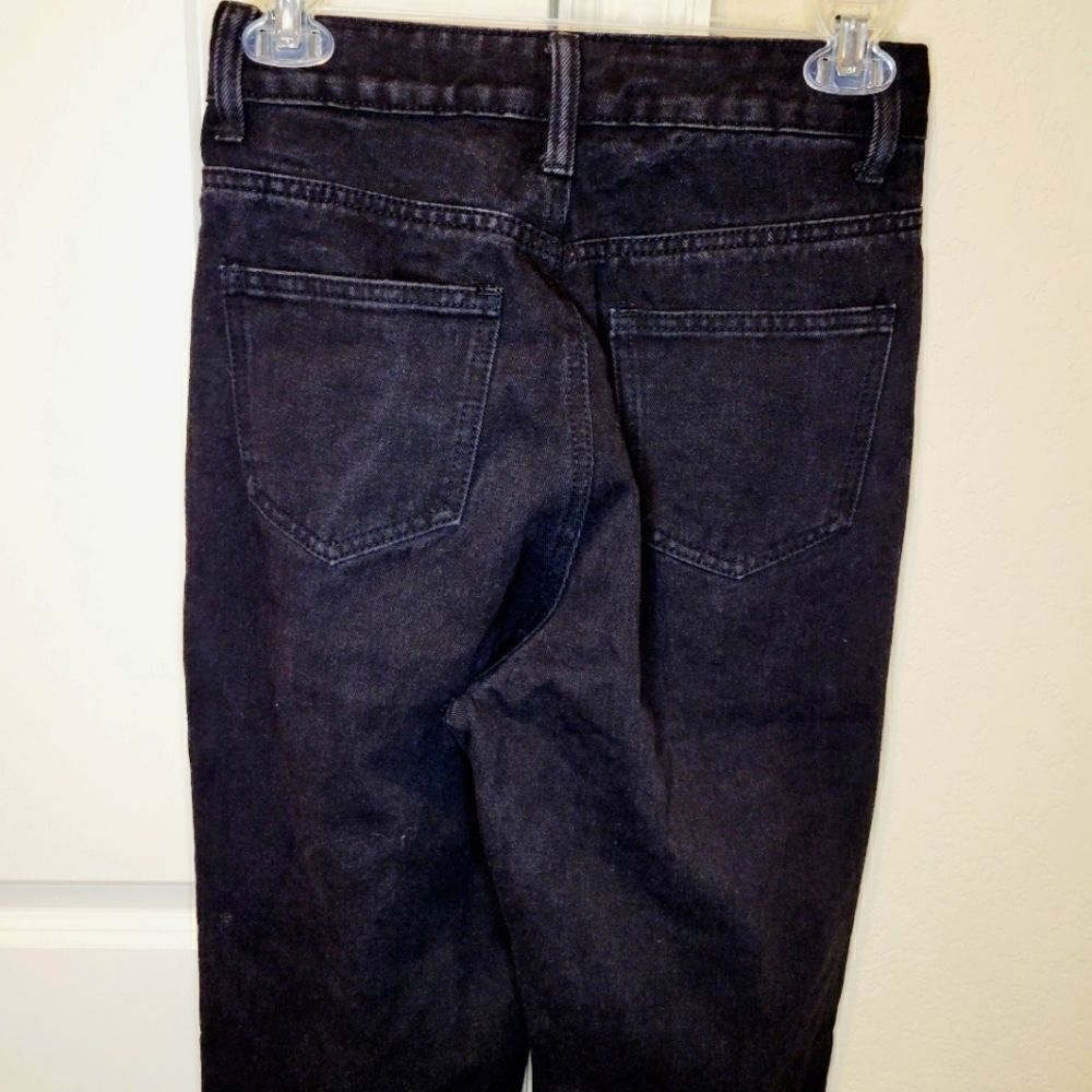 MISSGUIDEDRiot High Rise Ripped Mom petite Jeans. - Picture 8 of 13